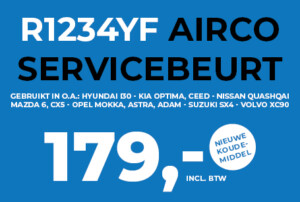 Plan uw R1234YF airco servicebeurt online bij Autostop